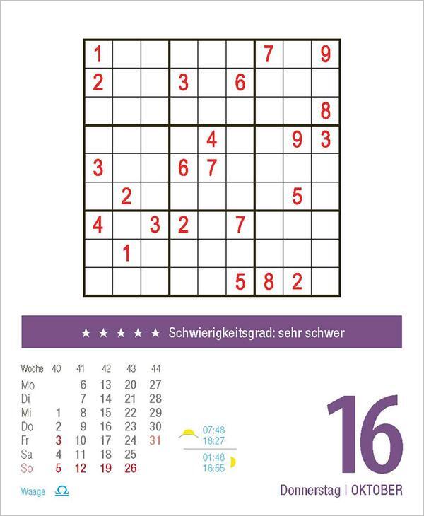 Bild: 9783731877370 | Sudoku 2025 | Verlag Korsch | Kalender | 328 S. | Deutsch | 2025