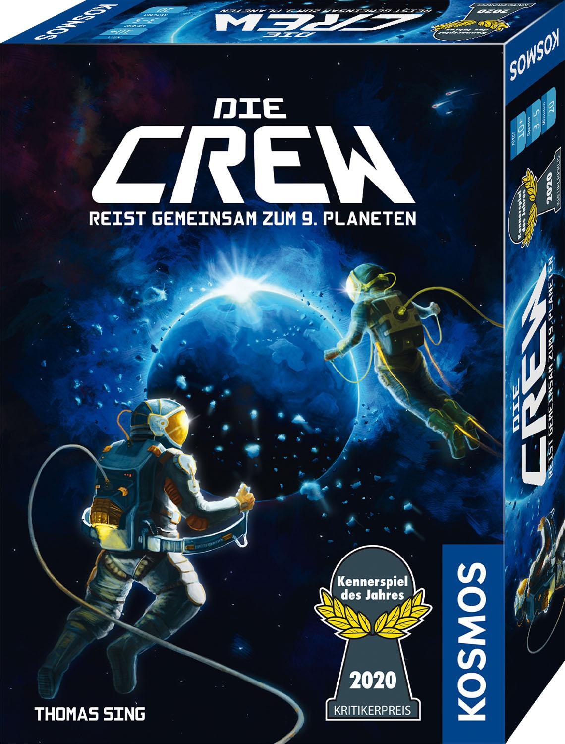 Cover: 4002051691868 | Die Crew - Auf der Suche nach dem 9. Planeten | 2 - 5 Spieler | Spiel