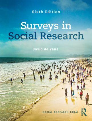 Cover: 9780415530187 | Surveys In Social Research | David De Vaus (u. a.) | Taschenbuch