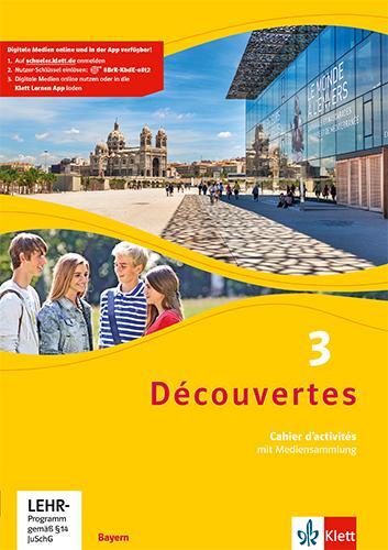 Cover: 9783126222853 | Découvertes 3. Ausgabe Bayern. Cahier d'activités mit MP3-CD und...