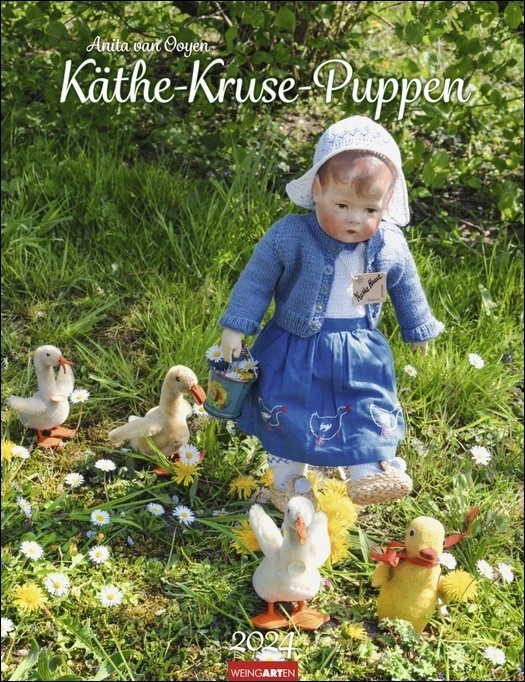 Cover: 9783840085512 | Käthe Kruse Puppen. Fotokalender 2024 mit Nostalgie-Faktor....