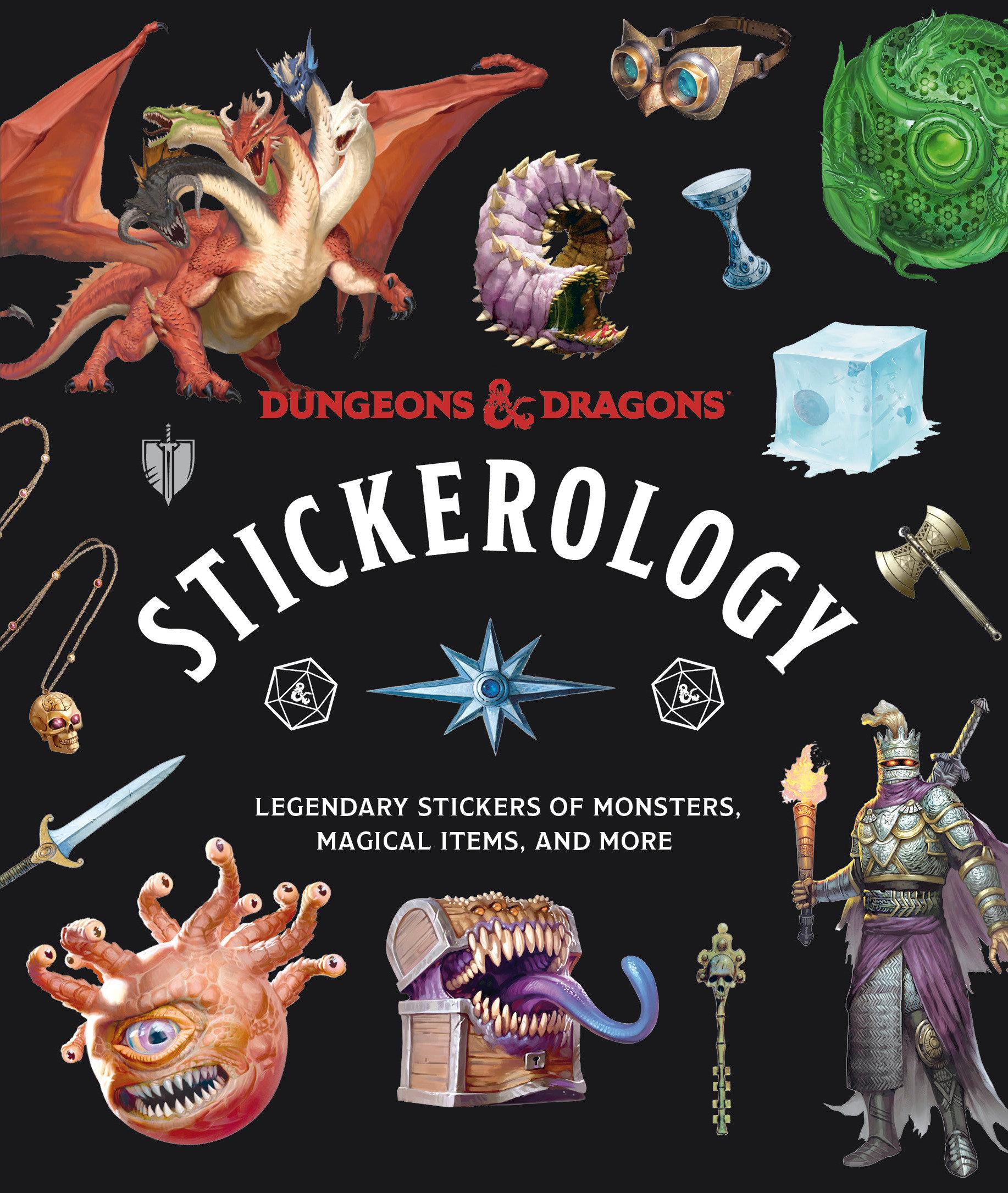 Cover: 9780593580752 | Dungeons &amp; Dragons Stickerology | Official Dungeons &amp; Dragons Licensed