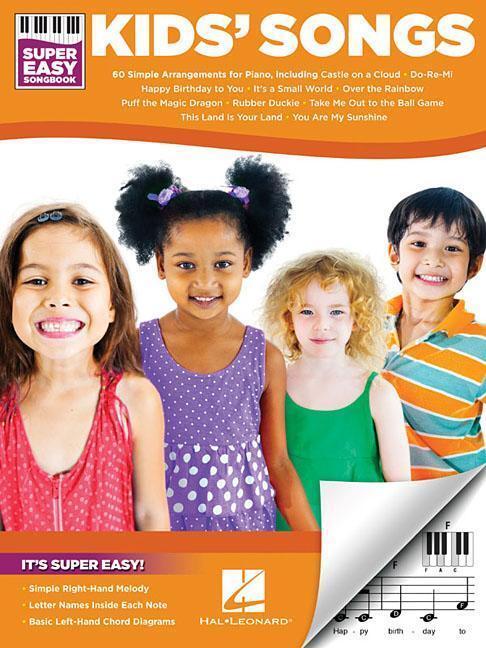 Cover: 9781495076121 | Kids' Songs - Super Easy Songbook | 60 Simple Arrangements for Piano