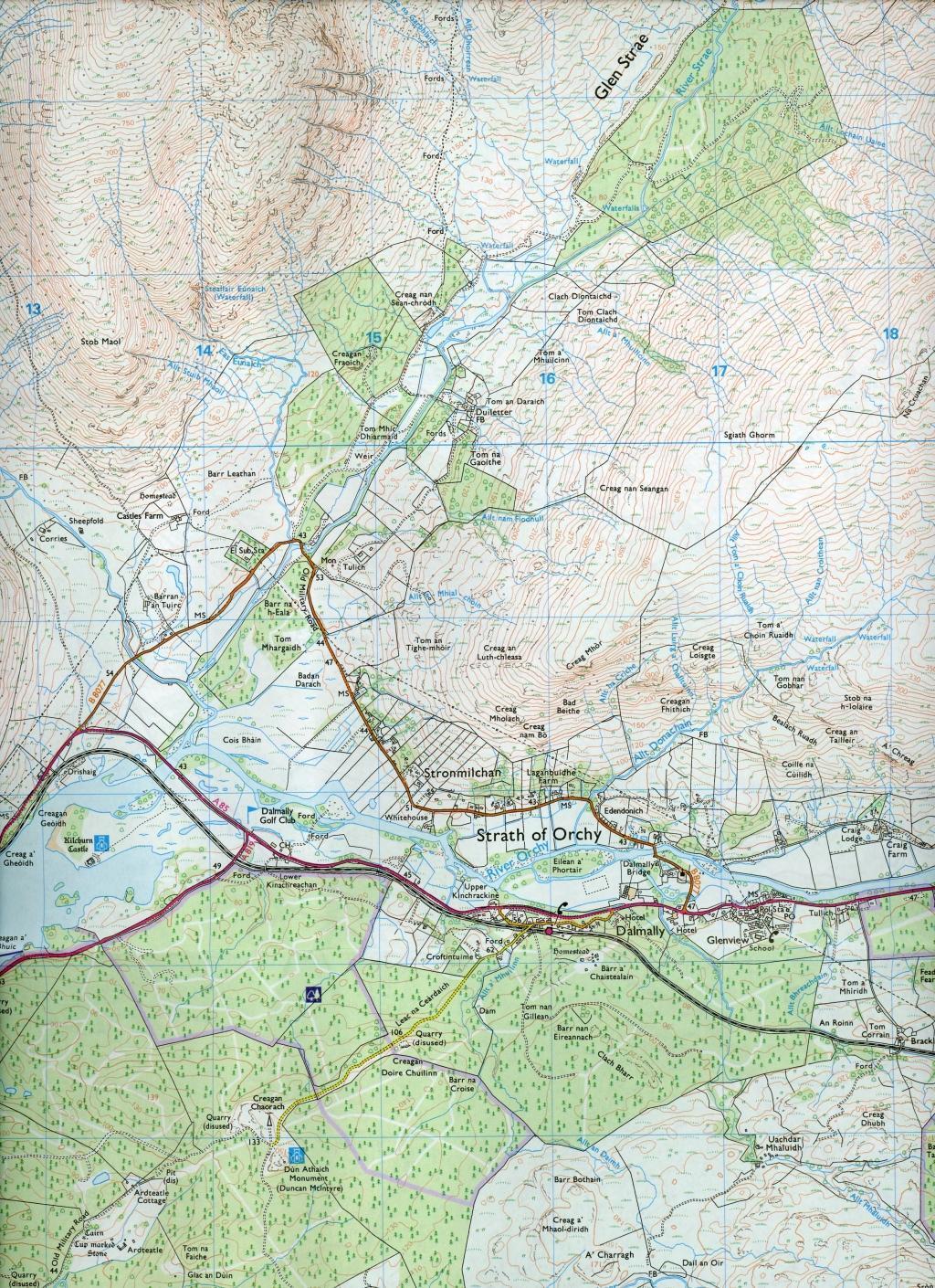 Bild: 9780319246245 | Loch Etive and Glen Orchy | Ordnance Survey | (Land-)Karte | Englisch
