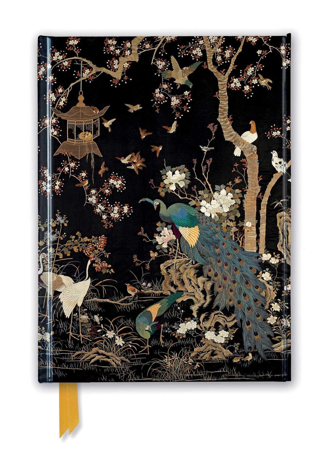 Cover: 9781787550315 | Ashmolean Museum: Embroidered Hanging with Peacock (Foiled Journal)