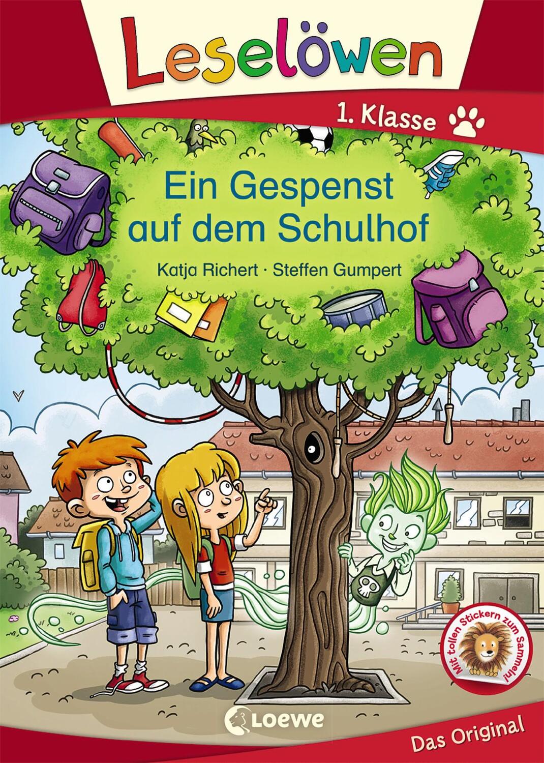 Cover: 9783743204843 | Leselöwen 1. Klasse - Ein Gespenst auf dem Schulhof | Katja Richert