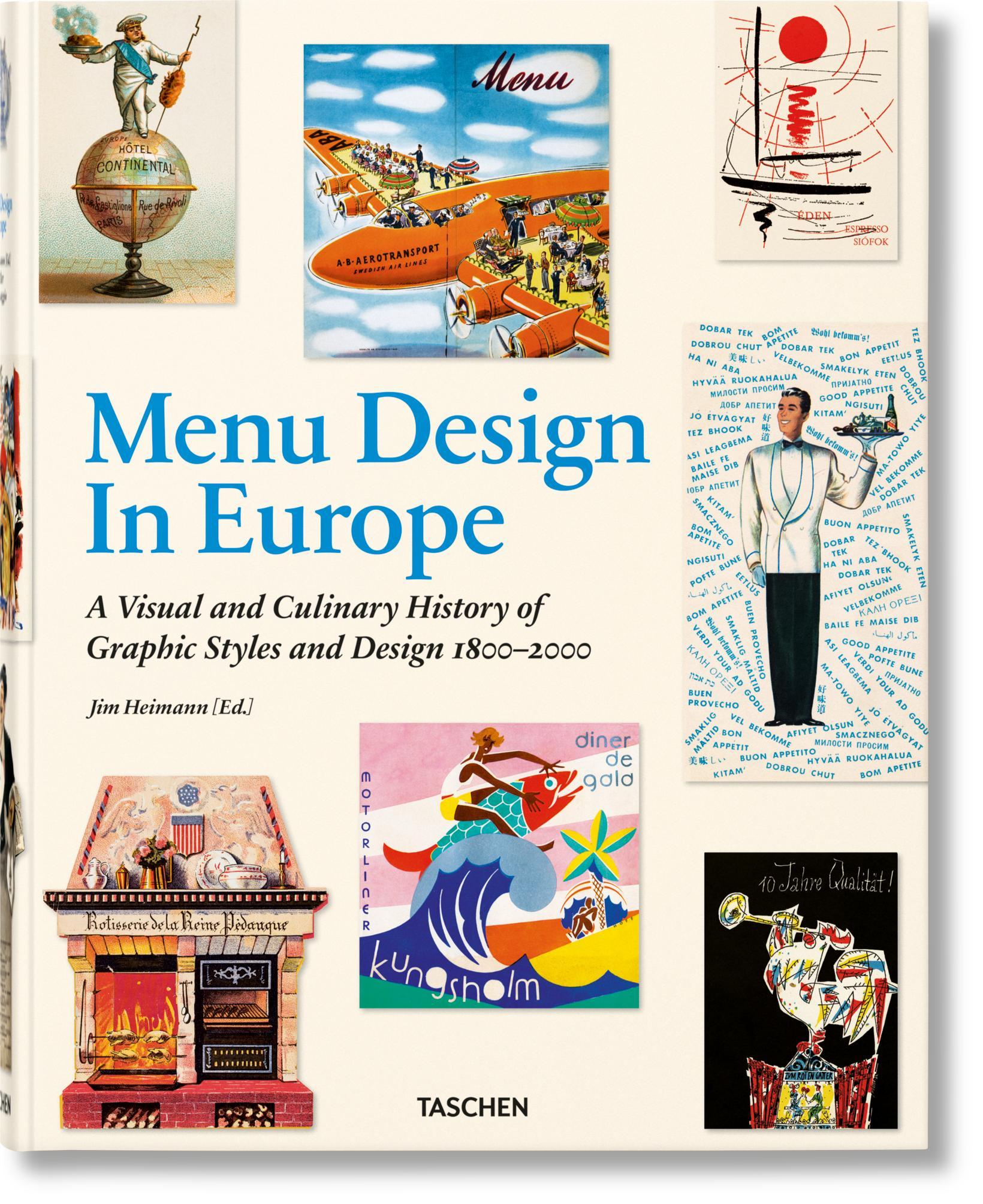 Cover: 9783836578738 | Menu Design in Europe | Steven Heller | Buch | GER, Hardcover | 448 S.