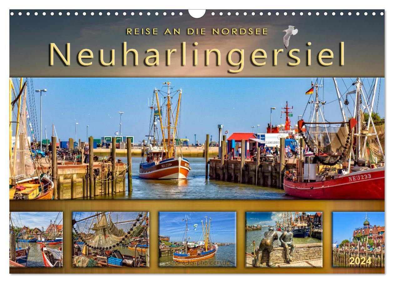 Cover: 9783675575196 | Reise an die Nordsee - Neuharlingersiel (Wandkalender 2024 DIN A3...