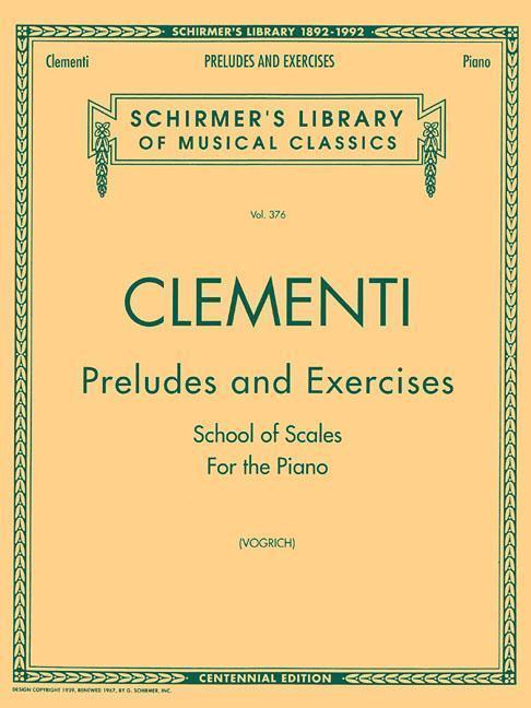 Cover: 9781495086915 | Preludes and Exercises: Schirmer Library of Classics Volume 376...