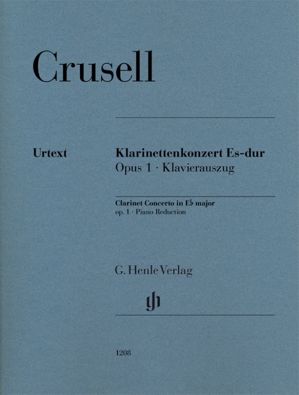 Cover: 9790201812083 | Bernhard Henrik Crusell - Klarinettenkonzert Es-dur op. 1 | Pfeffer