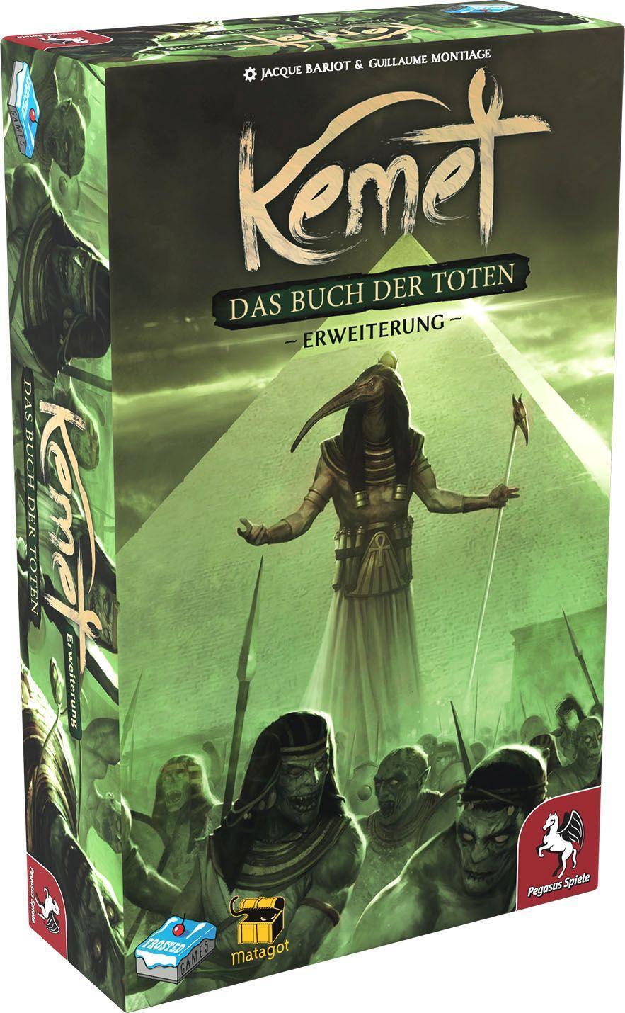 Bild: 4250231727832 | Kemet: Buch der Toten [Erweiterung] (Frosted Games) | Spiel | Deutsch