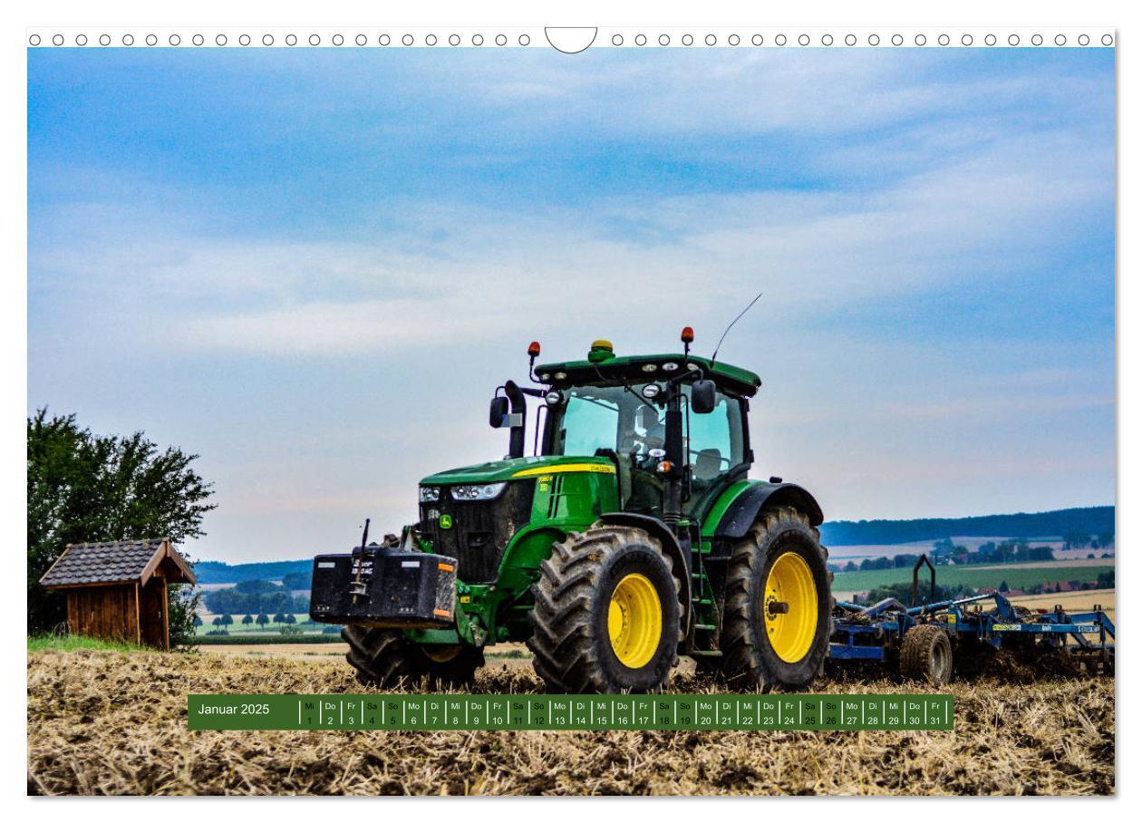 Bild: 9783435239344 | Landwirtschaft - Giganten im Feld (Wandkalender 2025 DIN A3 quer),...