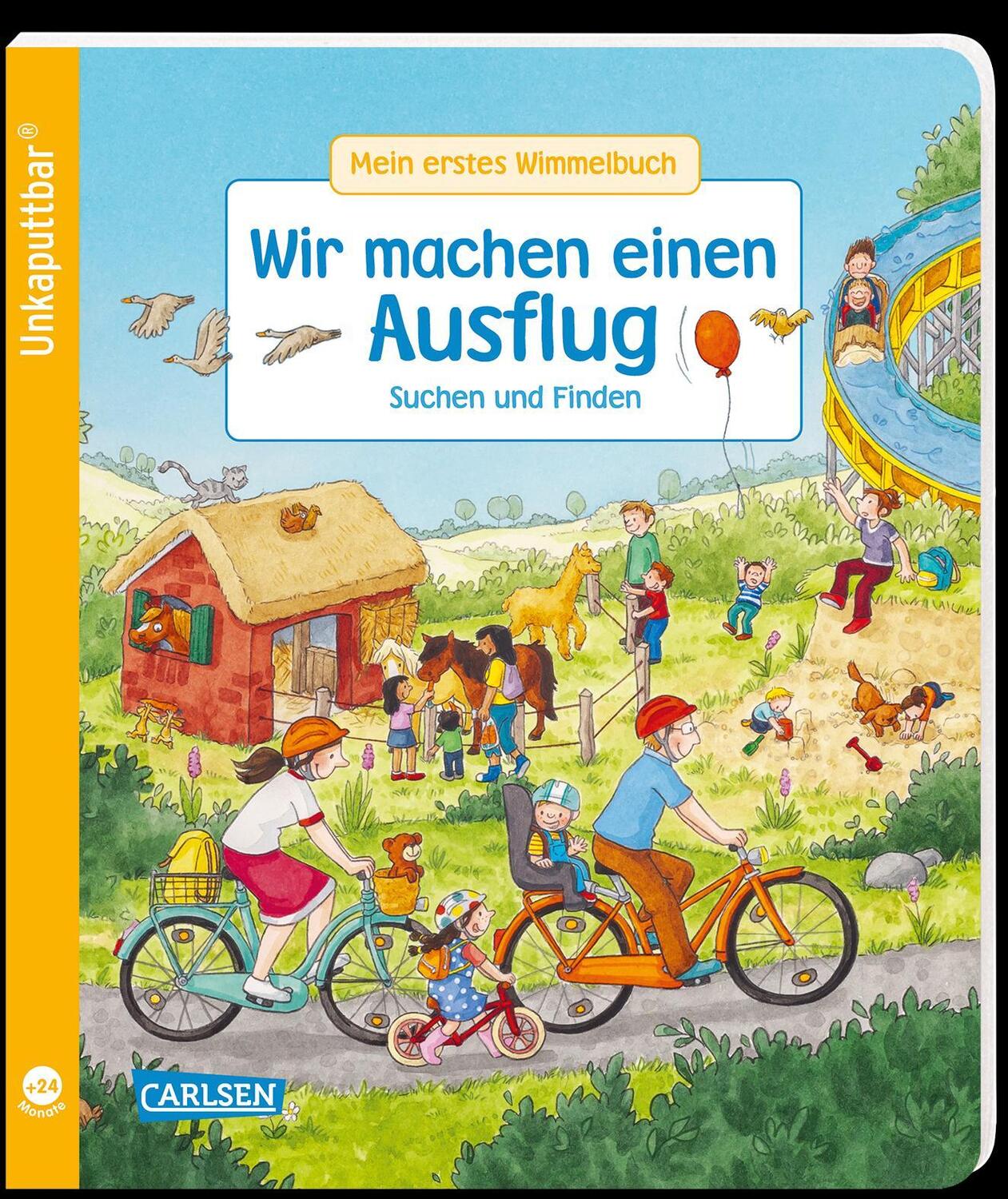 Cover: 9783551062543 | Unkaputtbar: Mein erstes Wimmelbuch: Wir machen einen Ausflug | Buch