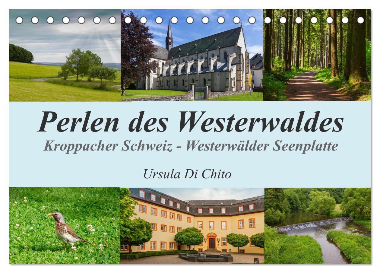 Cover: 9783435604999 | Perlen des Westerwaldes (Tischkalender 2025 DIN A5 quer), CALVENDO...