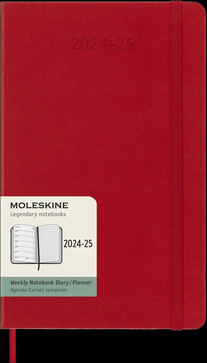 Bild: 8056999270575 | Moleskine 18 Monate Wochen Notizkalender 2024/2025, L/A5, 1 Wo = 1...