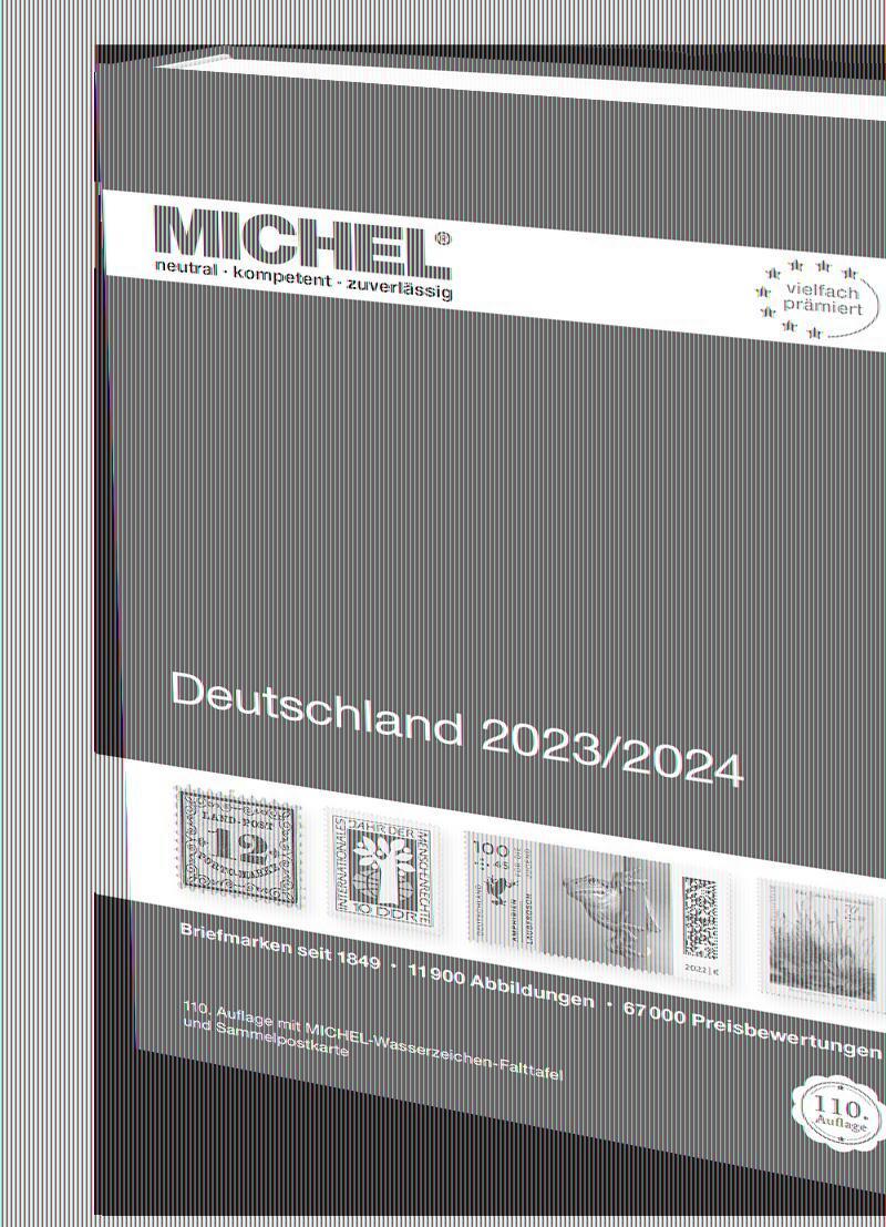 Cover: 9783954024438 | Deutschland 2023/2024 | MICHEL-Redaktion | Buch | 1184 S. | Deutsch