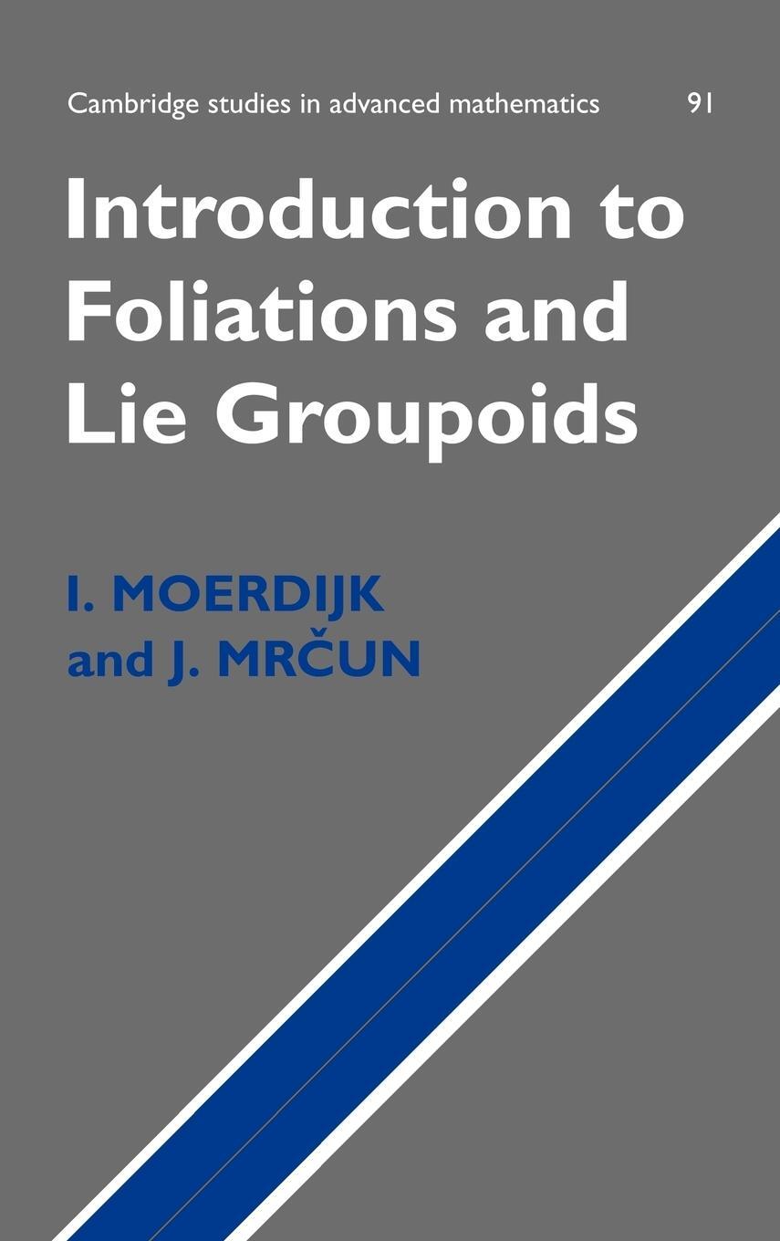 Cover: 9780521831970 | Introduction to Foliations and Lie Groupoids | J. Mrcun | Buch | 2007