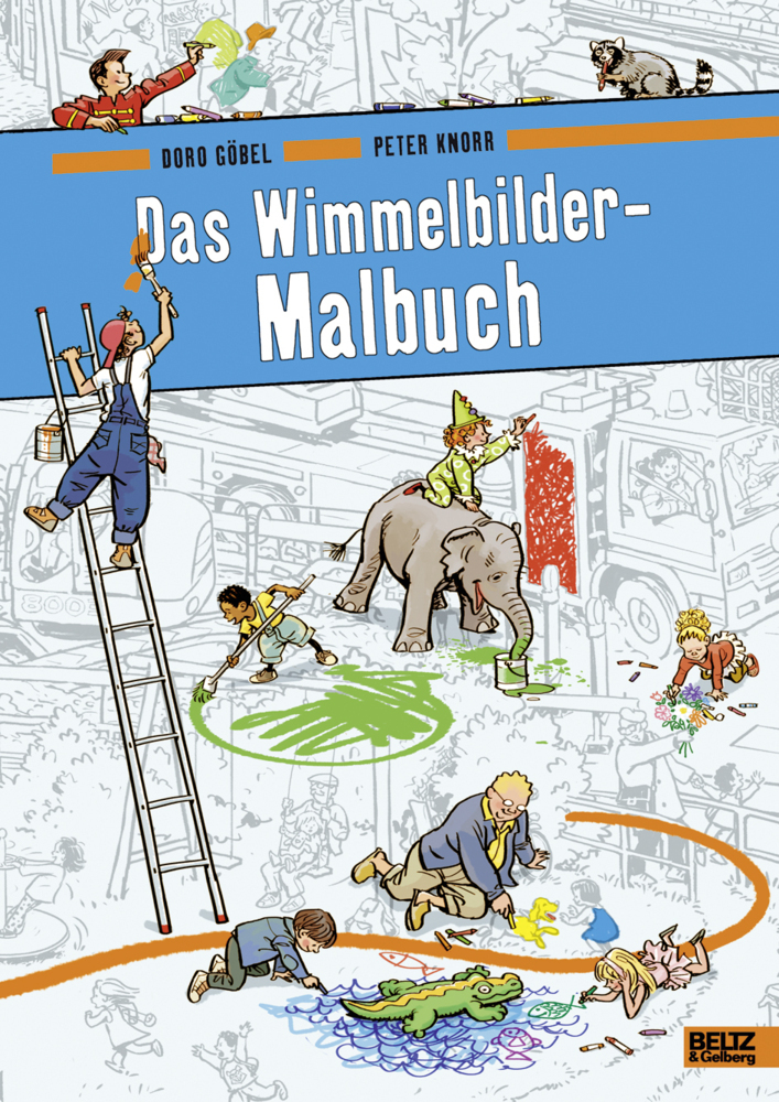 Cover: 9783407821256 | Das Wimmelbilder-Malbuch | Doro Göbel (u. a.) | Broschüre | 64 S.
