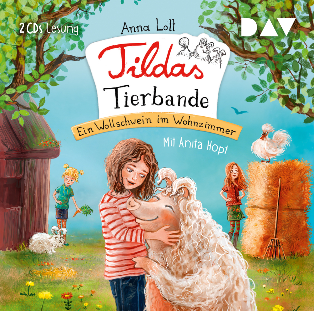 Cover: 9783742401793 | Tildas Tierbande - Ein Wollschwein im Wohnzimmer, 2 Audio-CDs | Lott