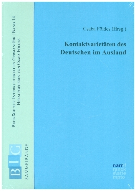 Cover: 9783823383048 | Kontaktvarietäten des Deutschen im Ausland | Csaba Földes | Buch