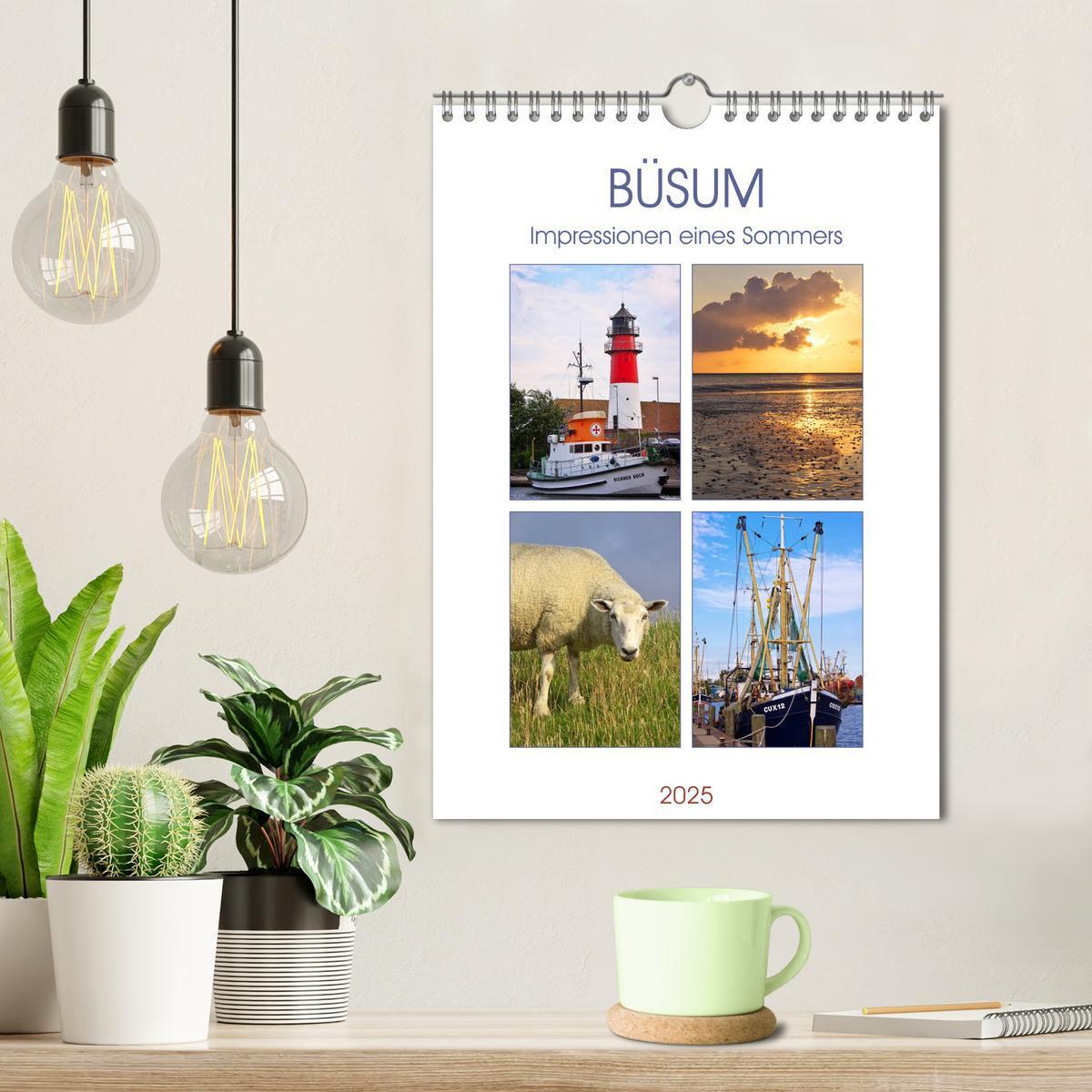 Bild: 9783457053508 | Büsum - Impressionen eines Sommers (Wandkalender 2025 DIN A4 hoch),...