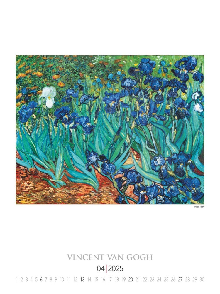 Bild: 4251732344023 | Alpha Edition - Vincent van Gogh 2025 Bildkalender, 42x56cm,...