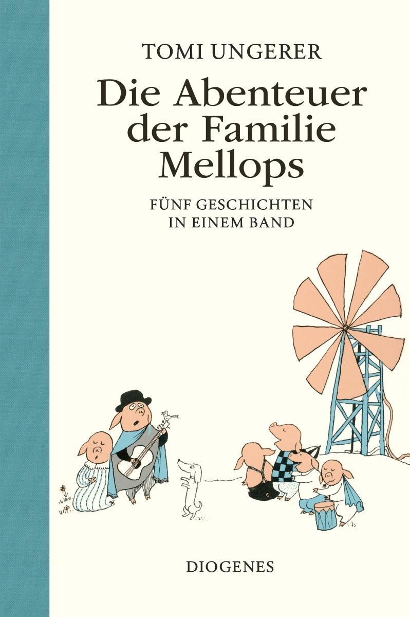 Cover: 9783257011180 | Die Abenteuer der Familie Mellops | Fünf Geschichten in einem Band