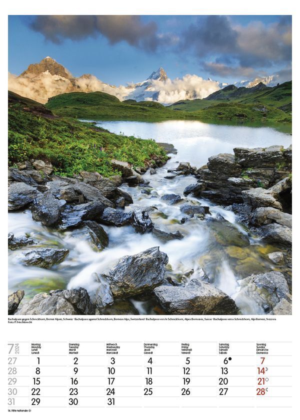 Bild: 9783731868866 | Alpen 2024 | Korsch Verlag | Kalender | Spiralbindung | 13 S. | 2024