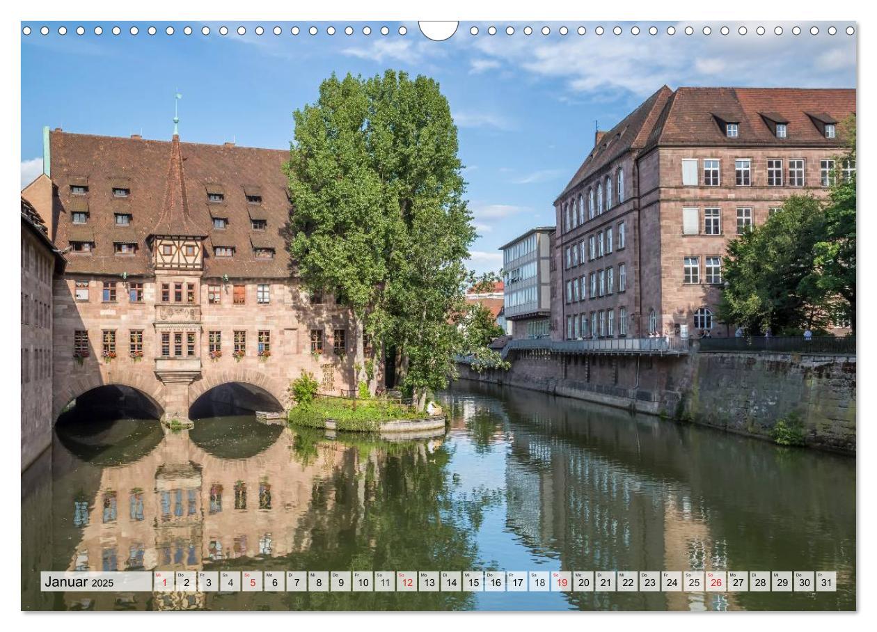 Bild: 9783435592029 | NÜRNBERG Historisches Stadtherz (Wandkalender 2025 DIN A3 quer),...