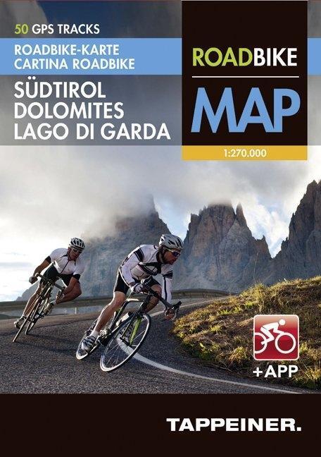 Cover: 9788870738612 | Roadbike Karte Südtirol/Dolomites/Lago di Garda | Bundle | 2 S. | 2016