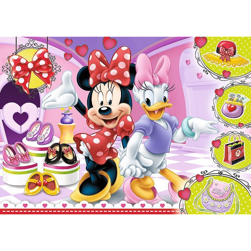Bild: 5900511148206 | Disney Minnie Mouse Glitterpuzzle, Minnies Schmuckstücke...