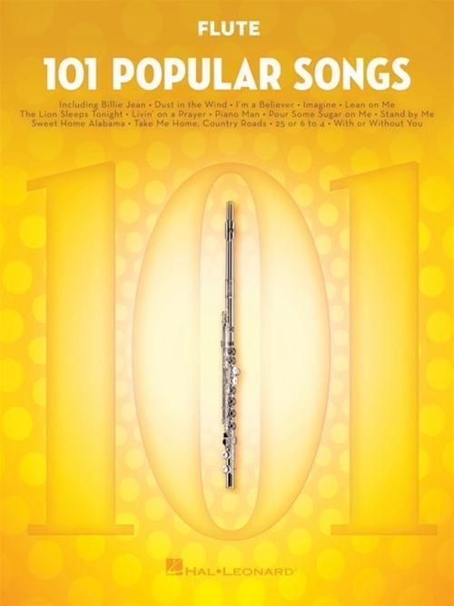 Cover: 9781495090233 | 101 Popular Songs | For Flute | Hal Leonard Publishing Corporation