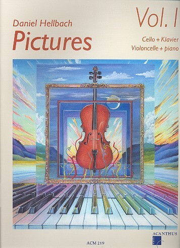 Cover: 9990051516081 | Pictures 1 | Cello und Klavier, Mit CD | Daniel Hellbach | Geheftet