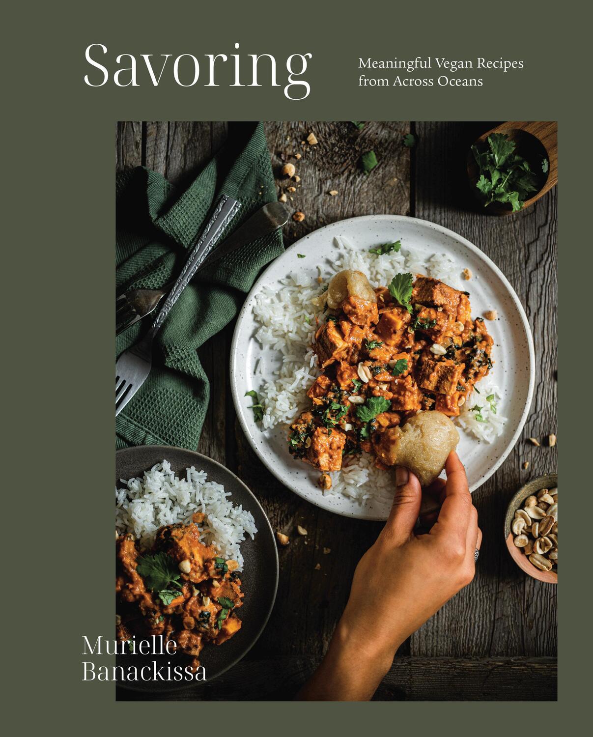 Cover: 9780525611790 | Savoring | Meaningful Vegan Recipes from Across Oceans | Banackissa