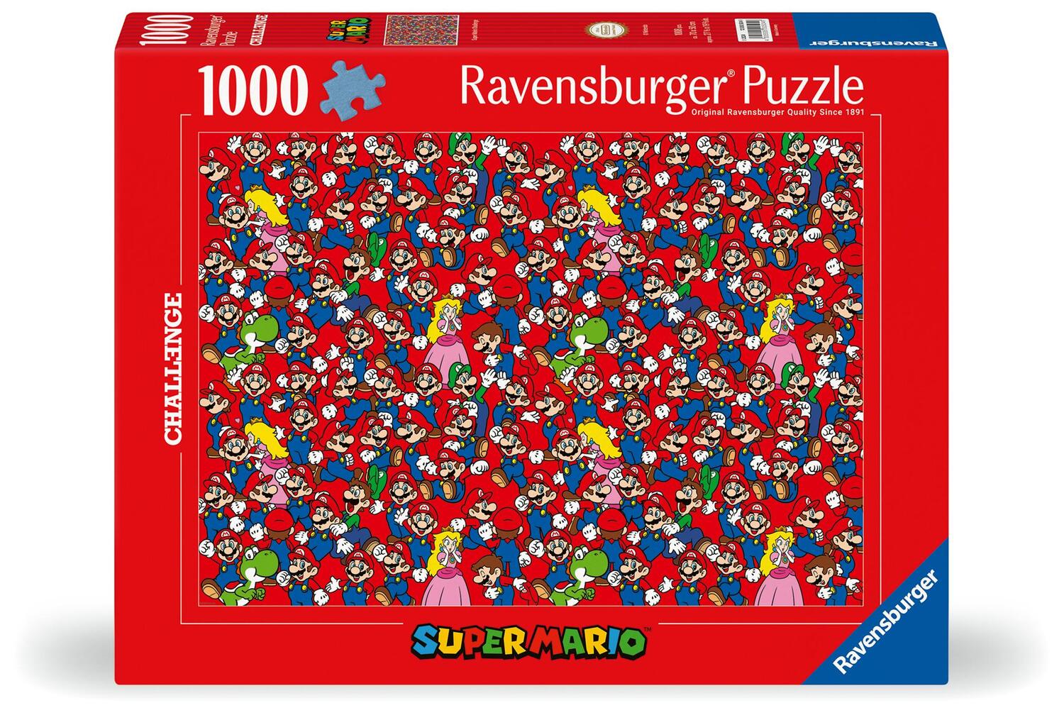 Cover: 4005555005049 | Ravensburger Puzzle 12000504 - Super Mario Challenge - 1000 Teile...