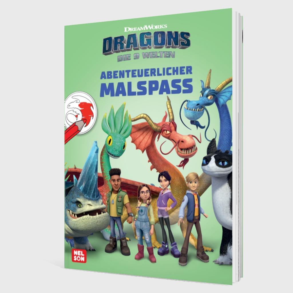 Bild: 9783845125206 | Dragons - Die neun Welten: Abenteuerlicher Malspaß | Taschenbuch