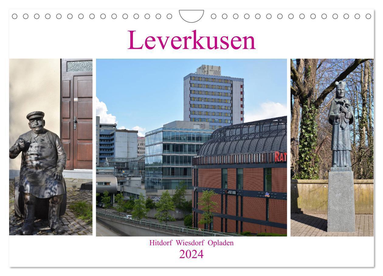 Cover: 9783383007248 | Leverkusen Hitdorf Wiesdorf Opladen (Wandkalender 2024 DIN A4...