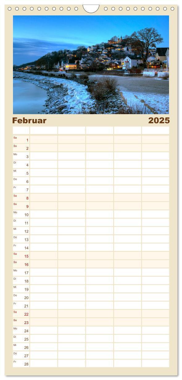 Bild: 9783457113516 | Familienplaner 2025 - Hamburg mit 5 Spalten (Wandkalender, 21 x 45...