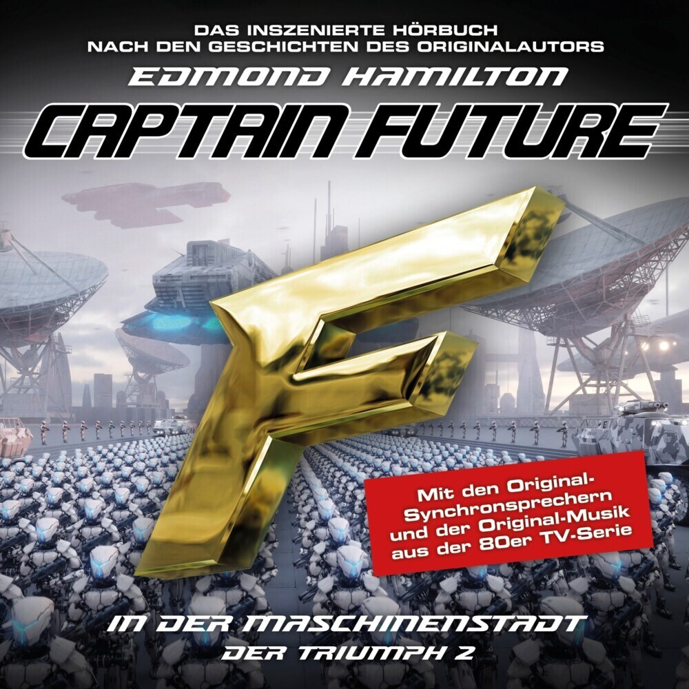 Cover: 9783962824235 | Captain Future - Der Triumph: In Der Maschinenstadt, 1 Audio-CD | CD