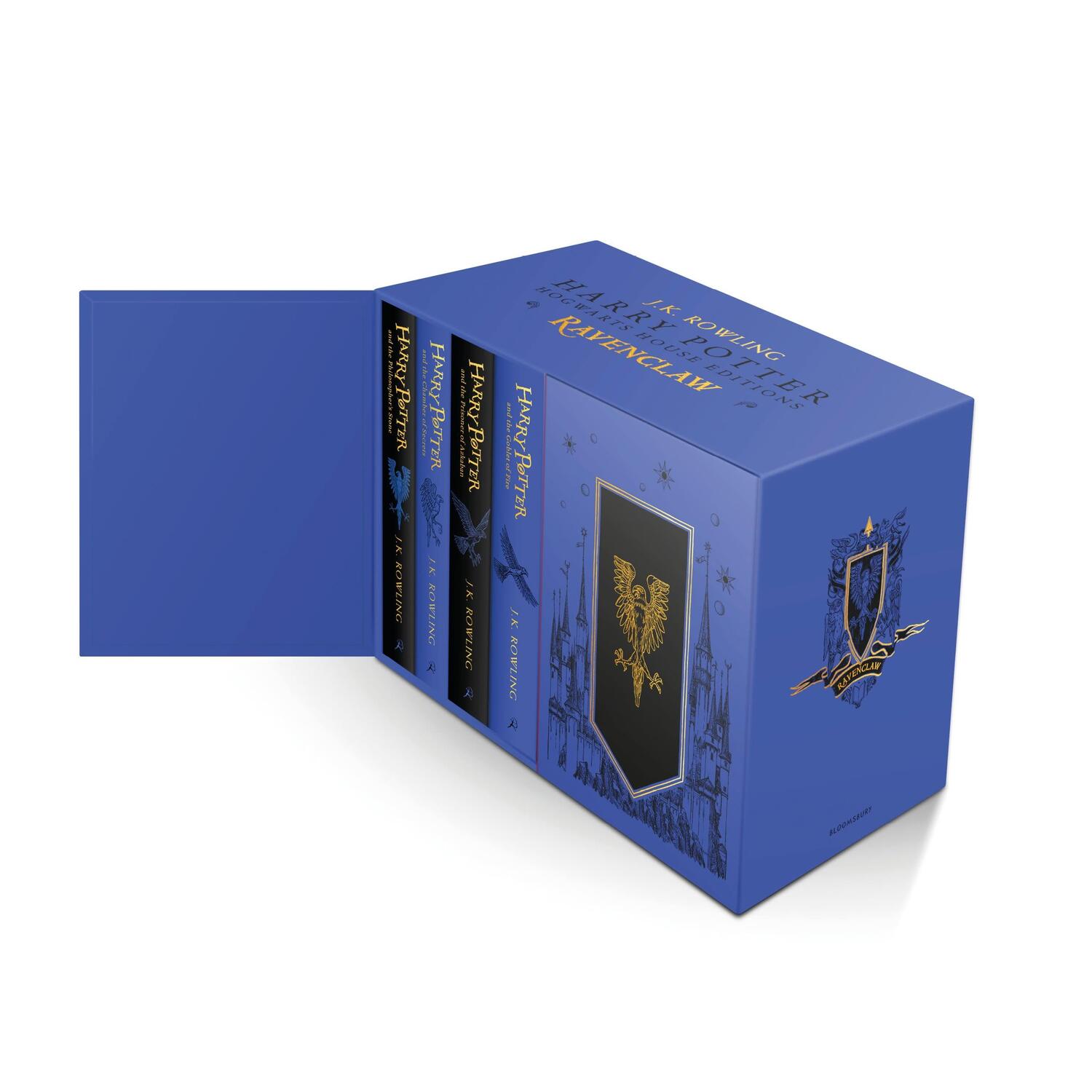 Cover: 9781526624543 | Harry Potter Ravenclaw House Editions Hardback Box Set | J. K. Rowling