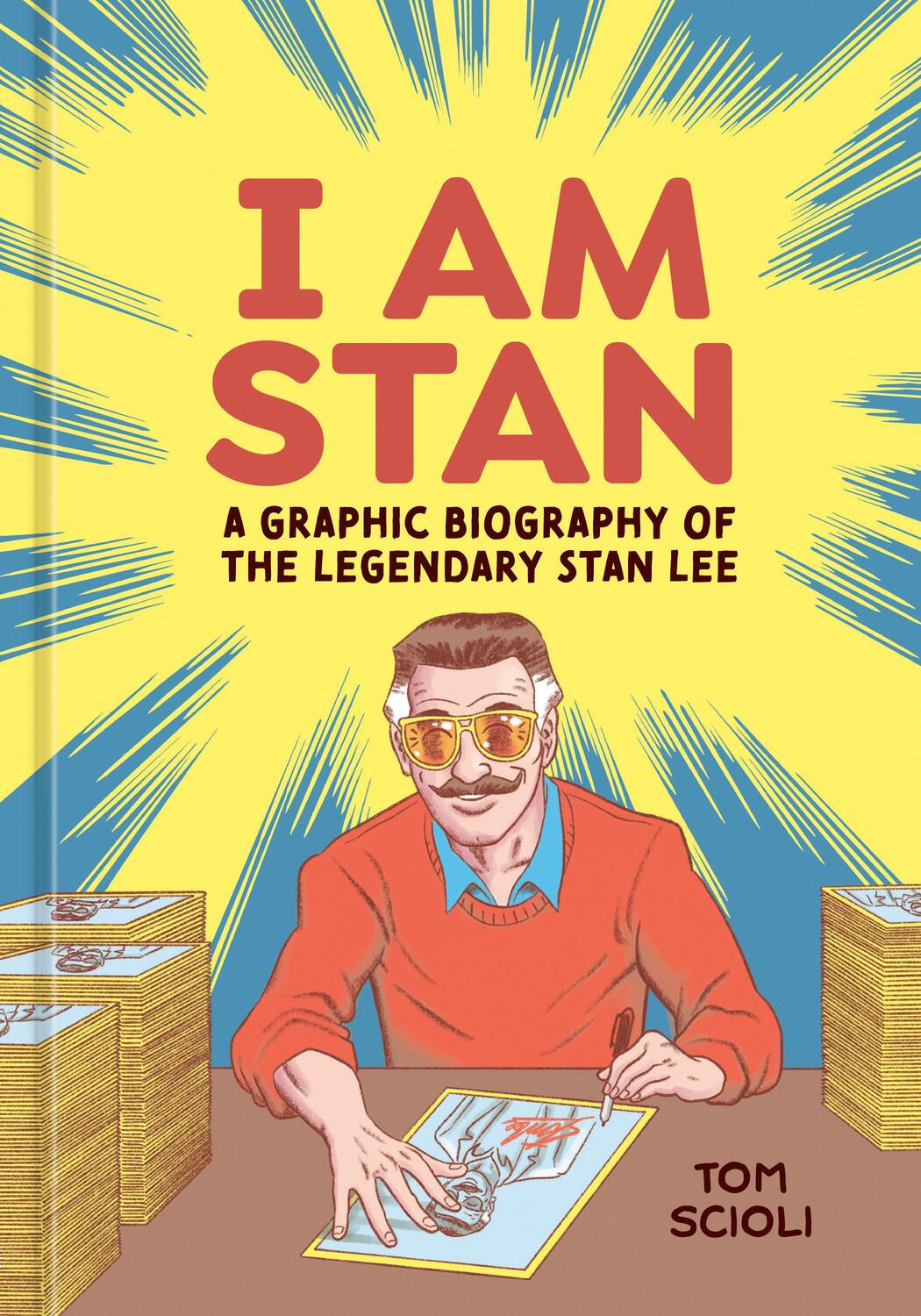 Cover: 9781984862020 | I Am Stan | A Graphic Biography of the Legendary Stan Lee | Tom Scioli