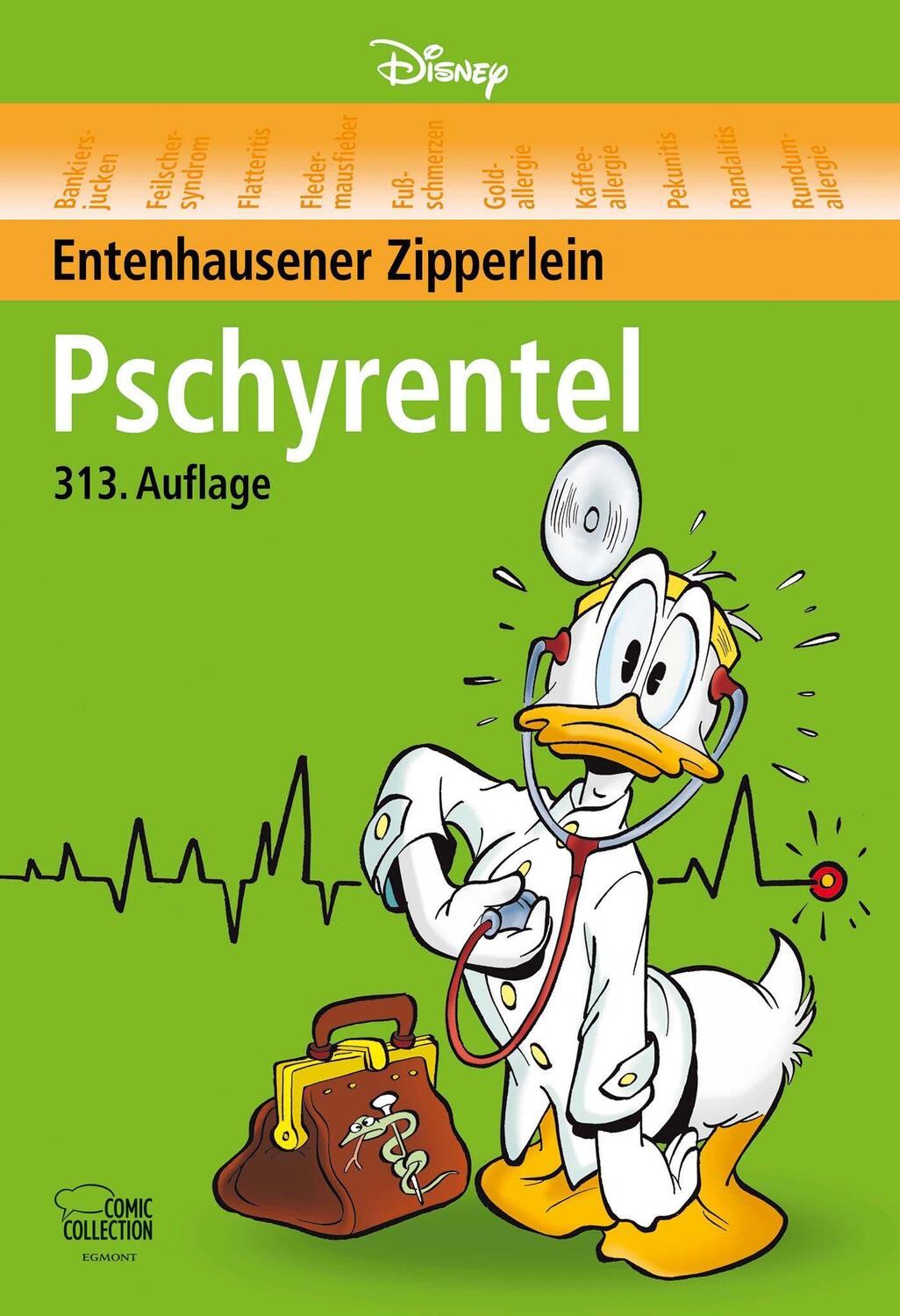 Cover: 9783770440351 | Pschyrentel | Entenhausener Zipperlein | Walt Disney | Buch | Deutsch