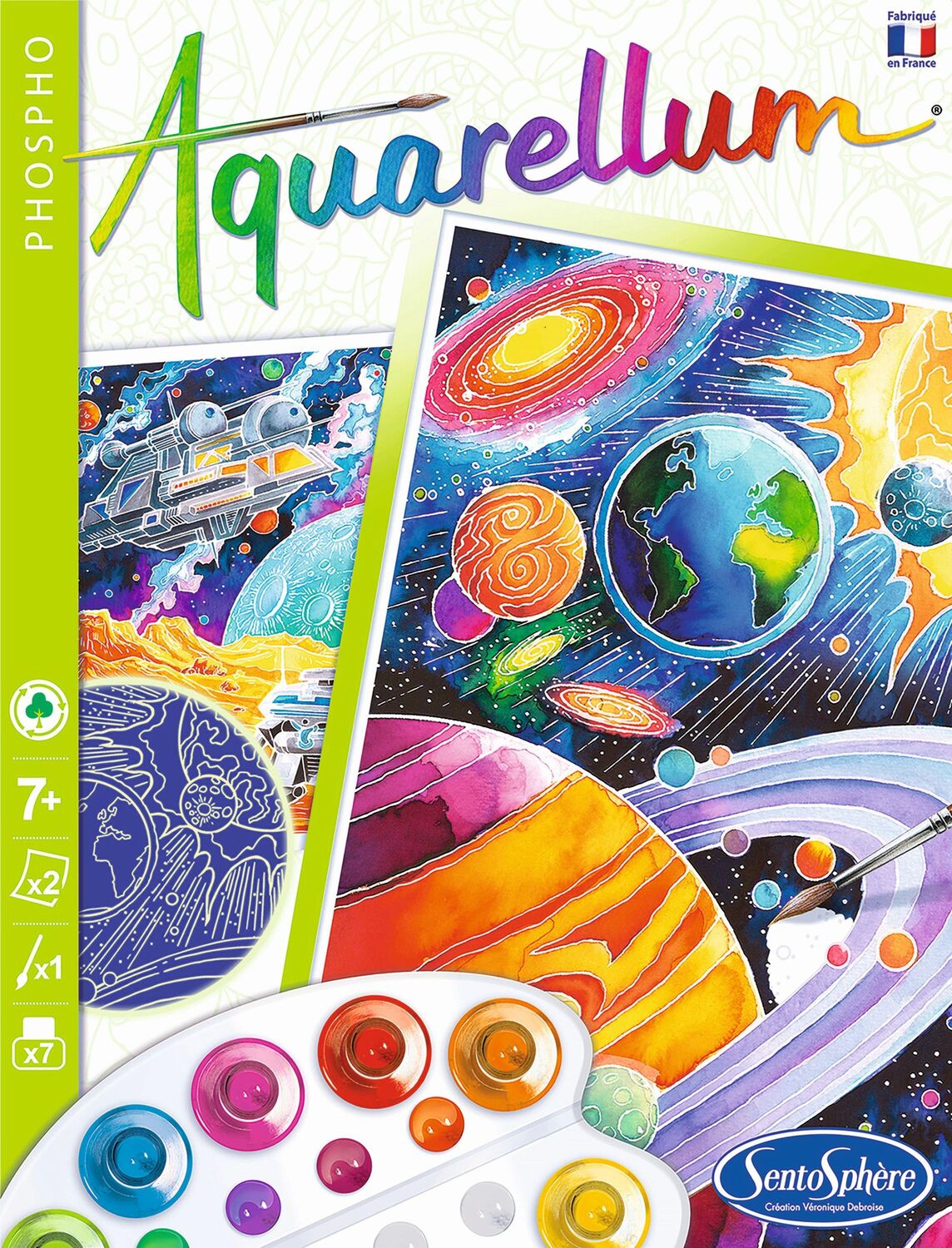 Bild: 3373910064132 | Sentosphere - Aquarellum Nachtleuchtend Kosmos | Sentosphere | Spiel