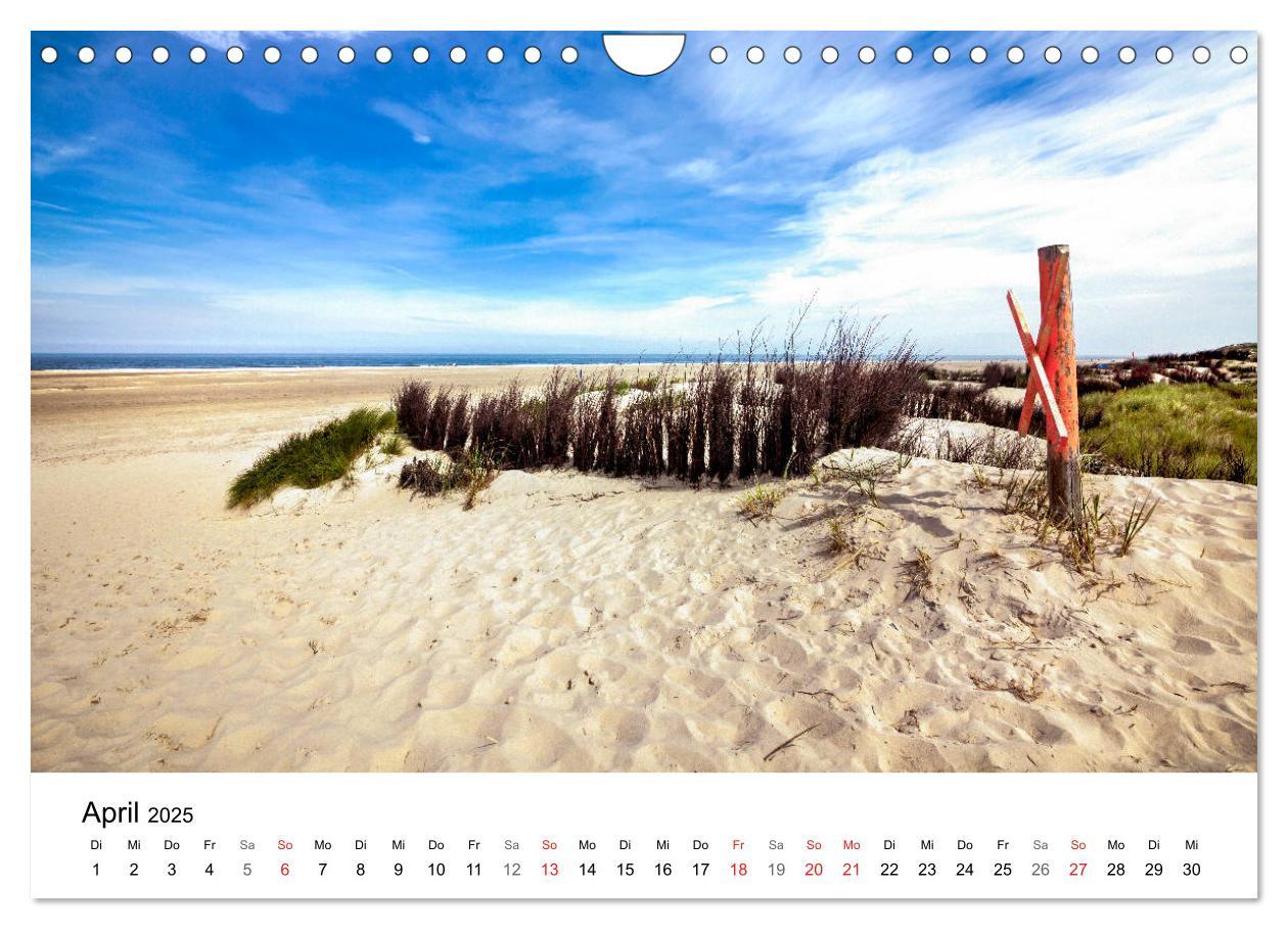 Bild: 9783435495023 | Borkum - Inselblicke (Wandkalender 2025 DIN A4 quer), CALVENDO...