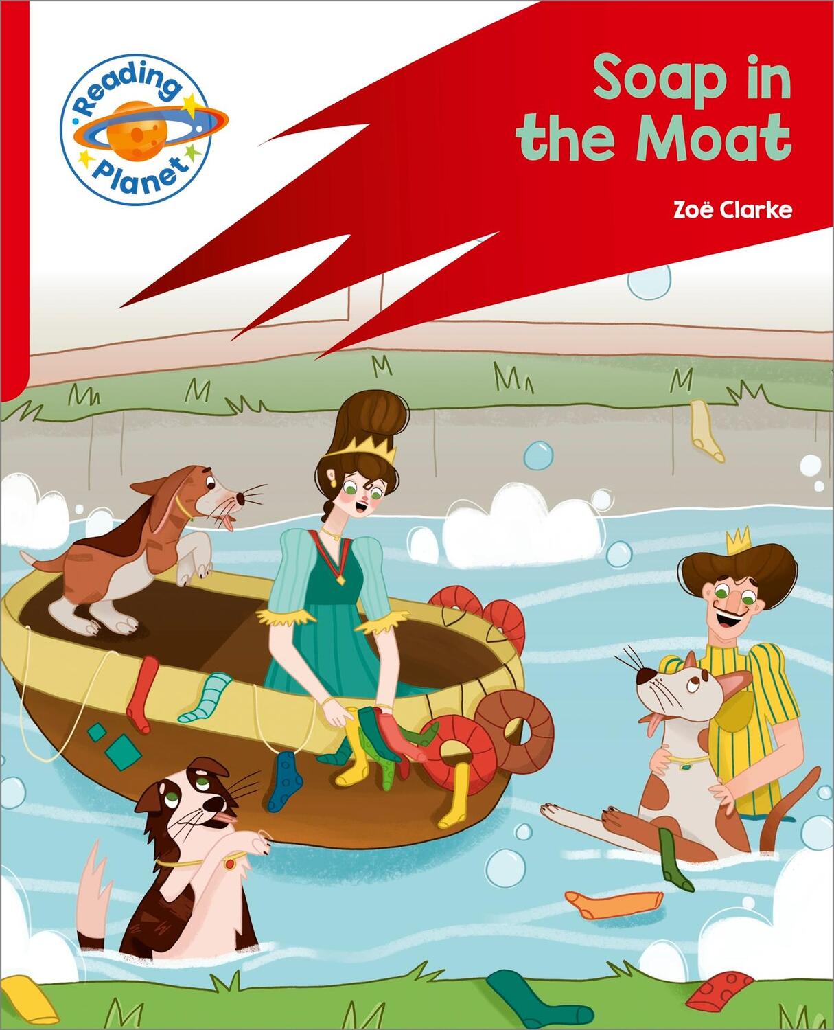 Cover: 9781398381841 | Reading Planet: Rocket Phonics - Target Practice - Soap in the Moat...