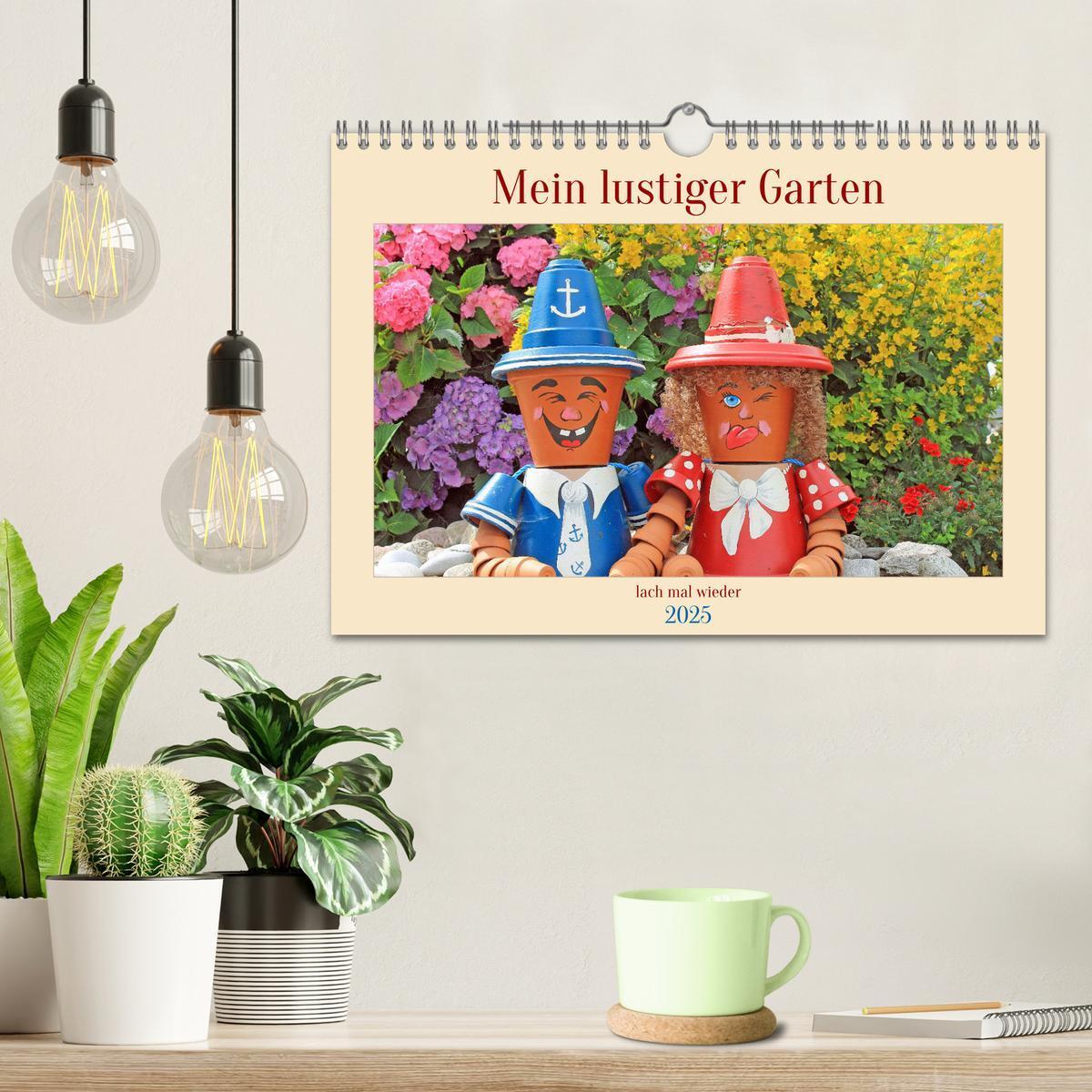 Bild: 9783435090488 | Mein Lustiger Garten, lach mal wieder (Wandkalender 2025 DIN A4...