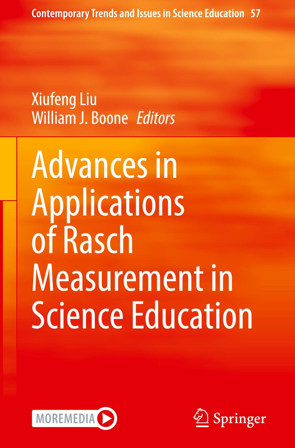 Cover: 9783031287756 | Advances in Applications of Rasch Measurement in Science Education