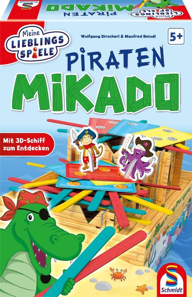 Cover: 4001504406479 | Piraten-Mikado | Kinderspiele - Meine Lieblingsspiele | Spiel | 40647