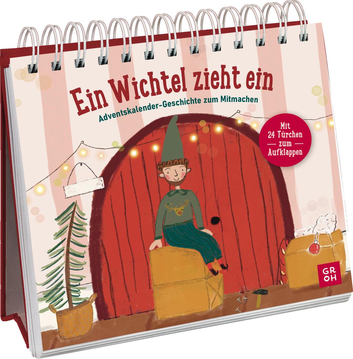 Cover: 9783848501823 | Ein Wichtel zieht ein | Sandra Grimm | Kalender | 52 S. | Deutsch