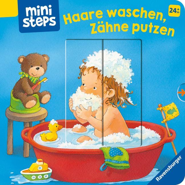 Cover: 9783473317622 | ministeps: Haare waschen, Zähne putzen | Ab 24 Monaten | Sandra Grimm